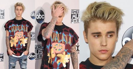 Bieber w koszulce Nirvany spodobał się... Courtney Love! (ZDJĘCIA)