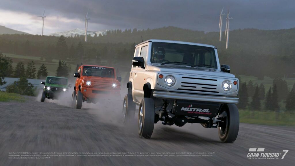 Suzuki Jimny w Gran Turismo 7