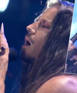 Michał Szpak na scenę wyszedł prawie rozebrany. Ale nie to zdziwiło widzów