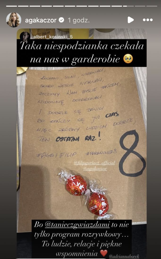 Kaczorowska i Gurłacz przygotowali upominki dla uczestników