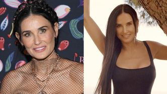 59-letnia Demi Moore prezentuje własną kolekcję kostiumów kąpielowych (FOTO)