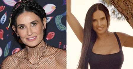 59-letnia Demi Moore prezentuje własną kolekcję kostiumów kąpielowych (FOTO)