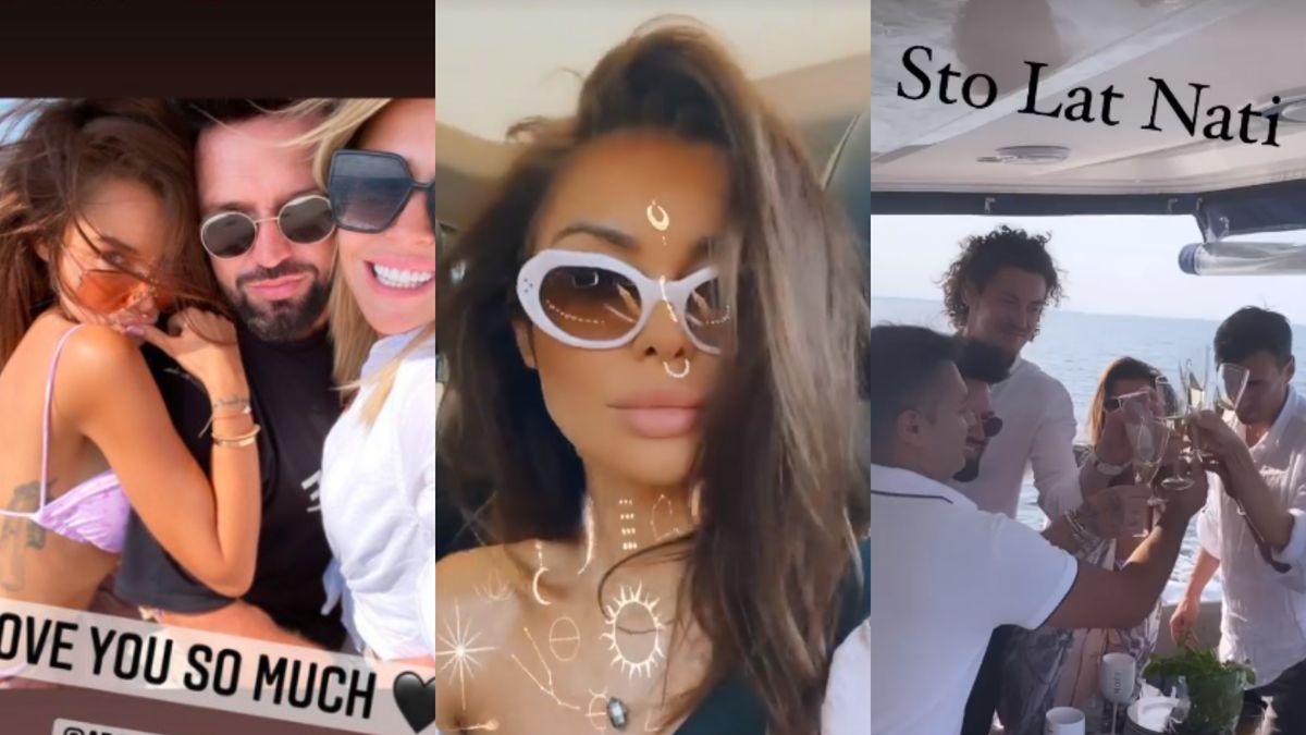 Natalia Siwiec świętuje urodziny ze znanymi znajomymi na jachcie 