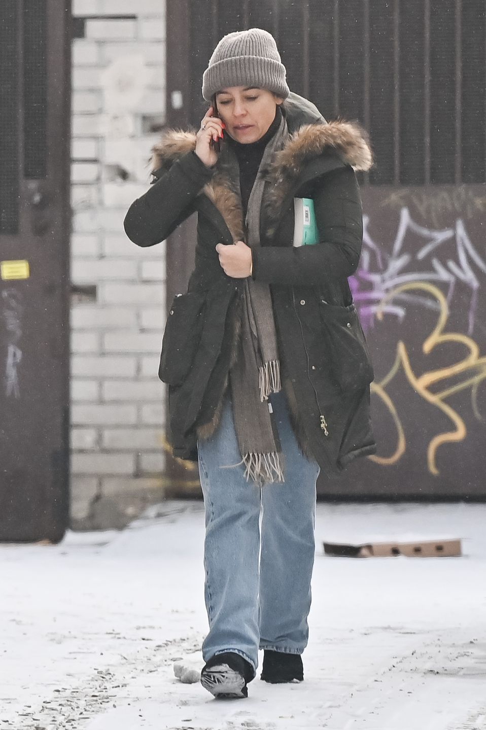 Anna Mucha "przyłapana" na mieście