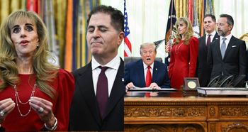Pojawienie się Susan Dell u boku Trumpa wywołało lawinę komentarzy. Teraz na hejt zareagował jej mąż. "Wygląda PIĘKNIEJ NIŻ KIEDYKOLWIEK"