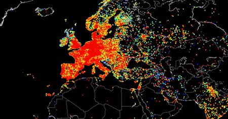 Mapa wszystkich urządzeń, podłączonych do Internetu