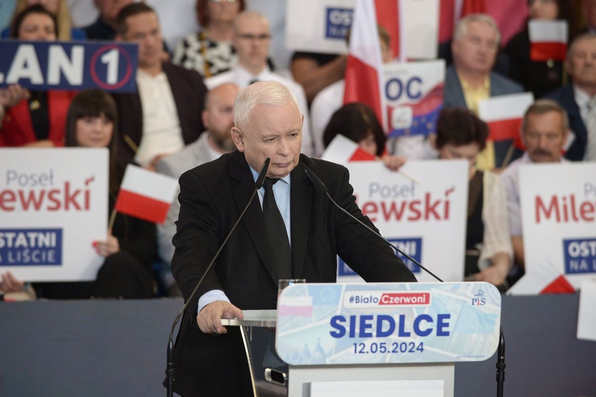 Kaczyński stawia oskarżenia. "Oszustwo wielopiętrowe"
