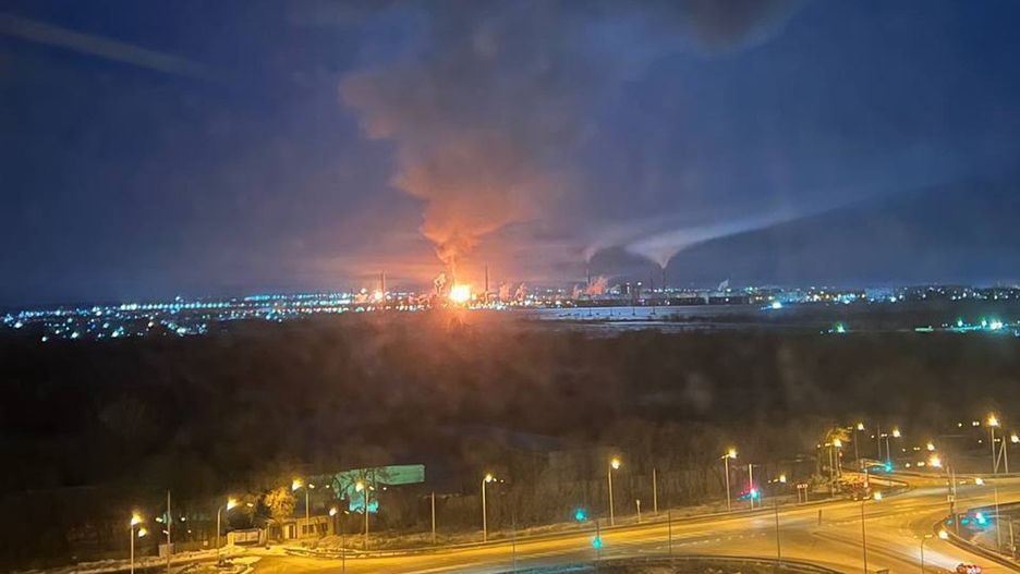 W Rosji płonie kolejna rafineria. Znów atak dronów