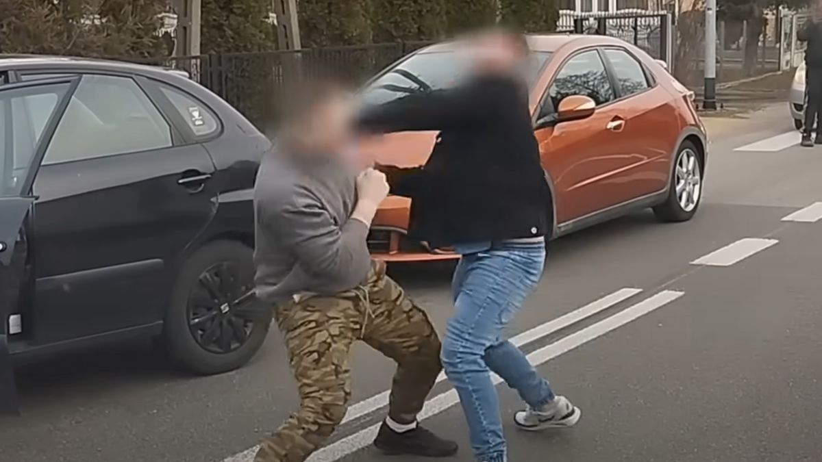 Uliczne MMA. Szokujące sceny w Majdanie.