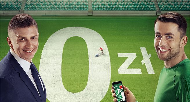 Łukasz Fabiański z Mateuszem Borkiem reklamuje Konto Godne Polecenia w BZ WBK