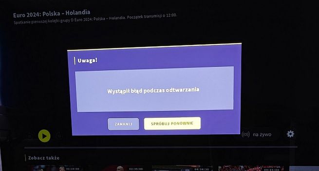 Portal TVP Sport padł podczas meczu Polaków. "Atak DDOS"