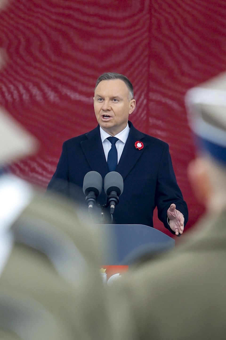 Andrzej Duda na obchodach 11 listopada