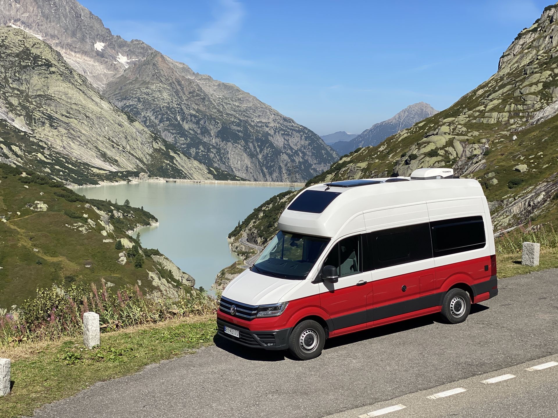 Podróż kamperem po Szwajcarii – Grimselpass