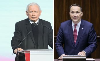 Kaczyński ostro po expose Sikorskiego. "Oderwani czy zakłamani?"