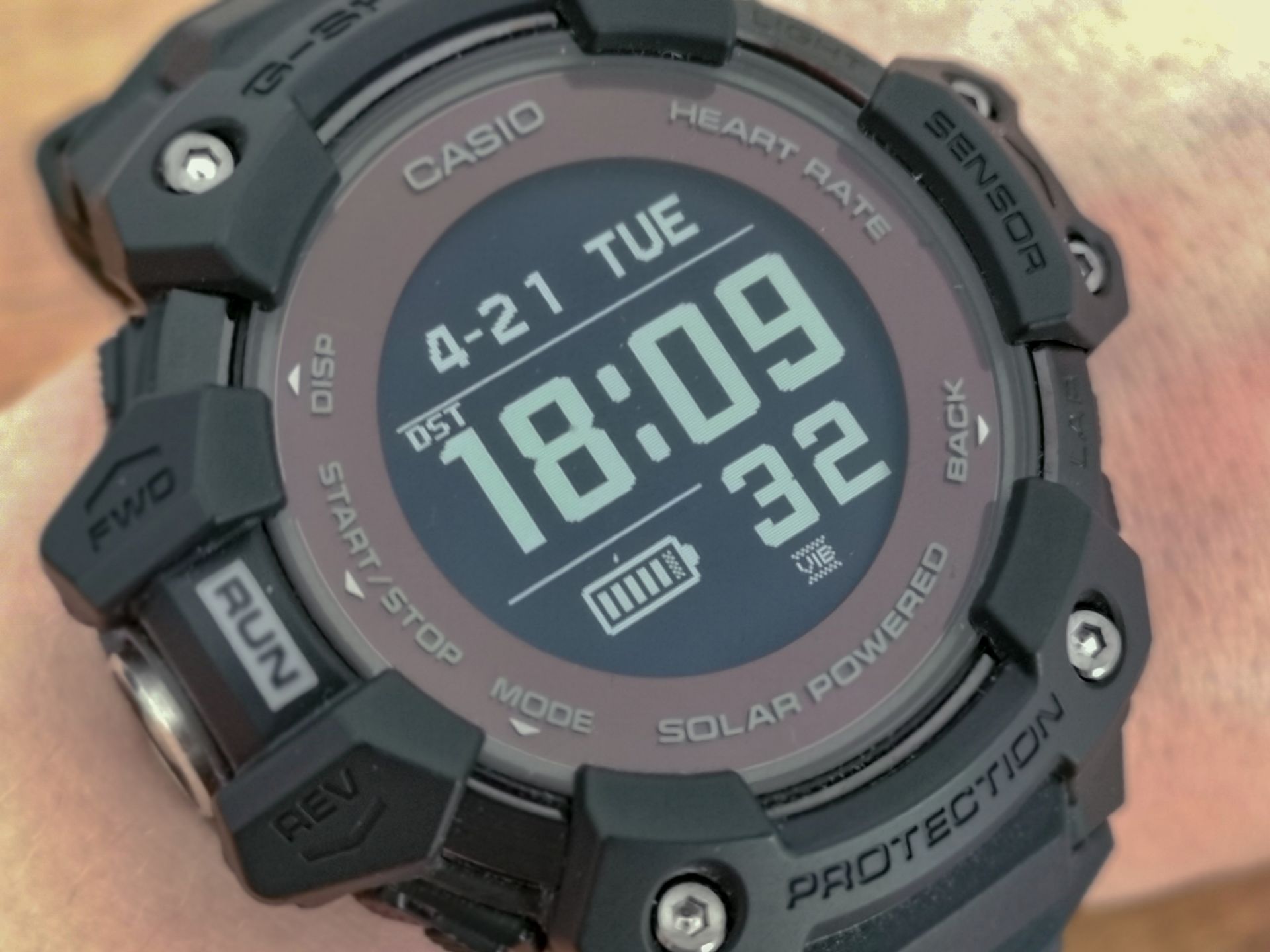 Krótki test Casio G-Shock GBD-H1000: mocny, smart i z pulsometrem! 3