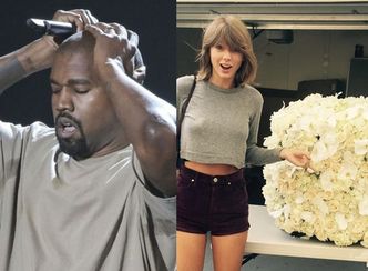Kanye West wysłał Taylor Swift bukiet róż... Już walczy o prezydenturę? (FOTO)