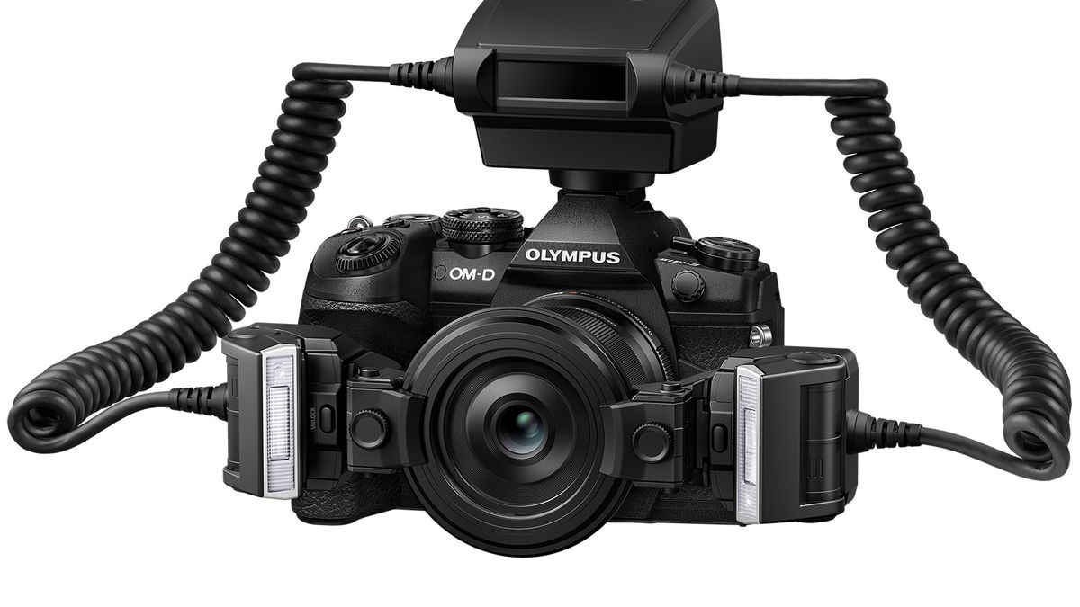 Olympus STF-8 - nowa lampa makro odporna na złe warunki pogodowe 1