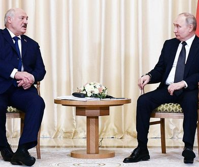 Putin wezwał go na Kreml. Łukaszenka wyglądał, jakby chciał uciec