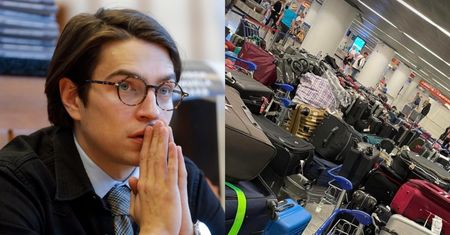 Zdruzgotany Nikodem Rozbicki załamuje ręce nad kondycją europejskich lotnisk: "DWA RAZY zgubili mój bagaż"