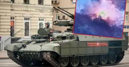 Rosyjski "Terminator" w ogniu. Miał być niezniszczalny