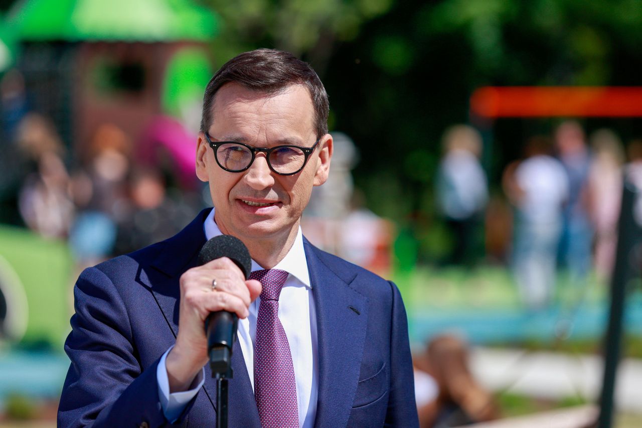 Mateusz Morawiecki spotkał się z mieszkańcami Łochowa 