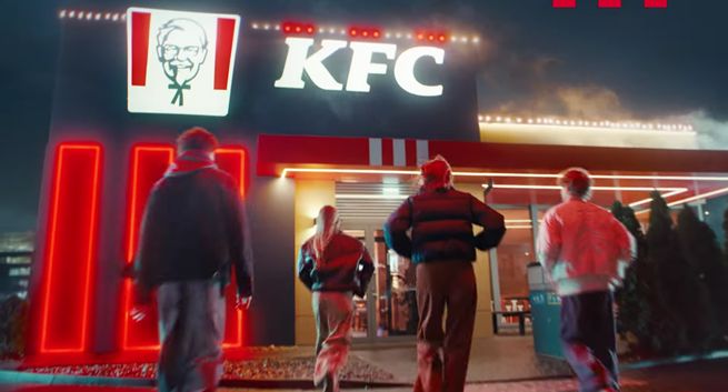 „Hey, ho, let’s go!” hasłem promującym Rozgrzewające Sery w KFC