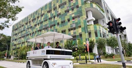 Singapur testuje taksówki bez kierowców