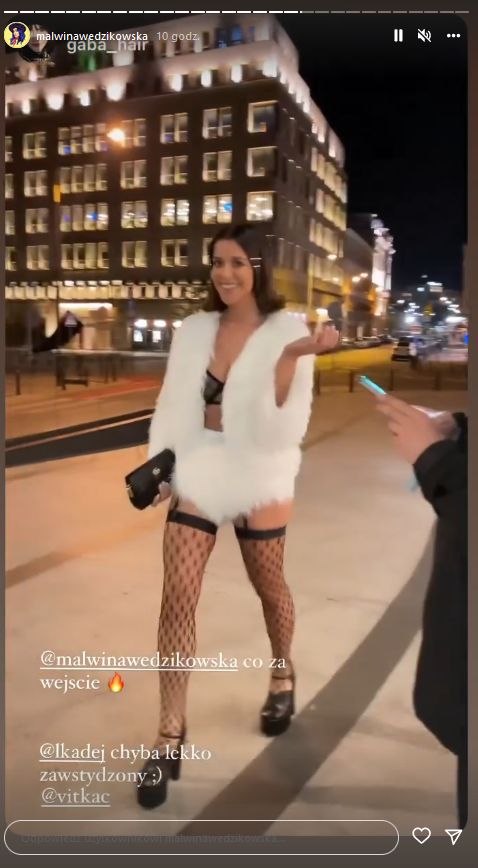 Malwina Wędzikowska w Gucci