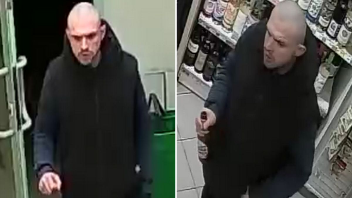 Policja próbuje ustalić jego tożsamość.