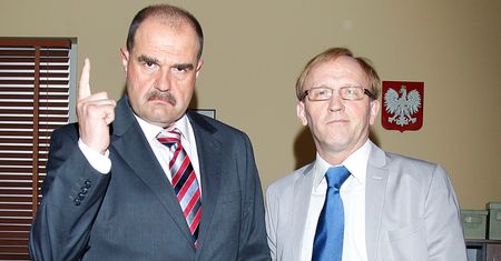 Żak i Barciś wreszcie razem na planie "Rancza". "Sami popatrzcie"