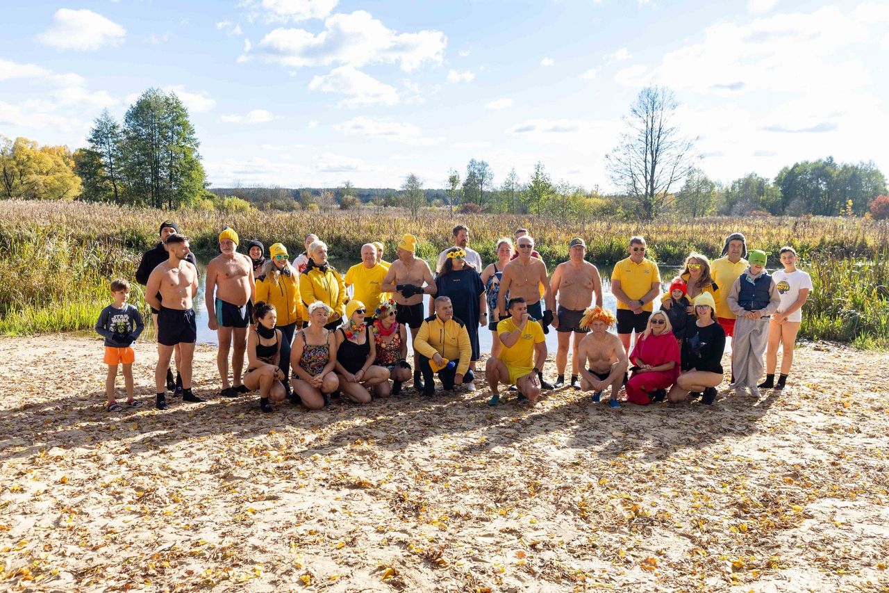 Wasilków: Podlaski Klub Morsów wraca do akcji na plaży Nowy Gaj