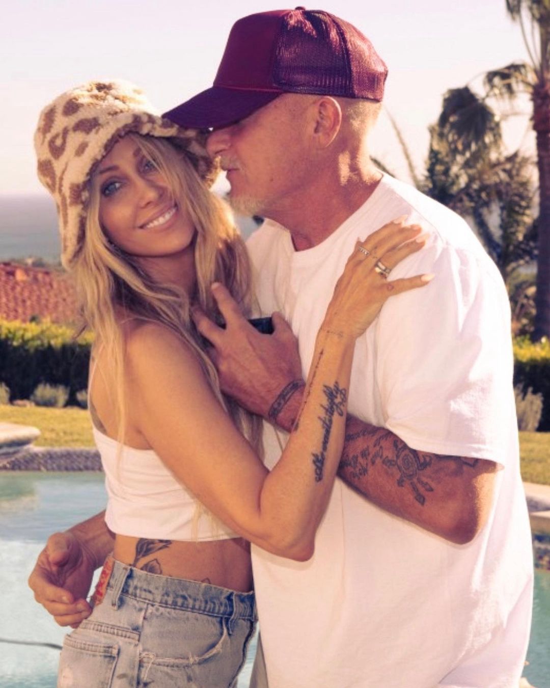 Dominic Purcell i Tish Cyrus