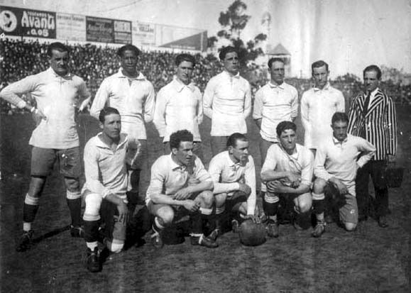 Urugwaj igrzyska olimpijskie 1924 fot. domena publiczna