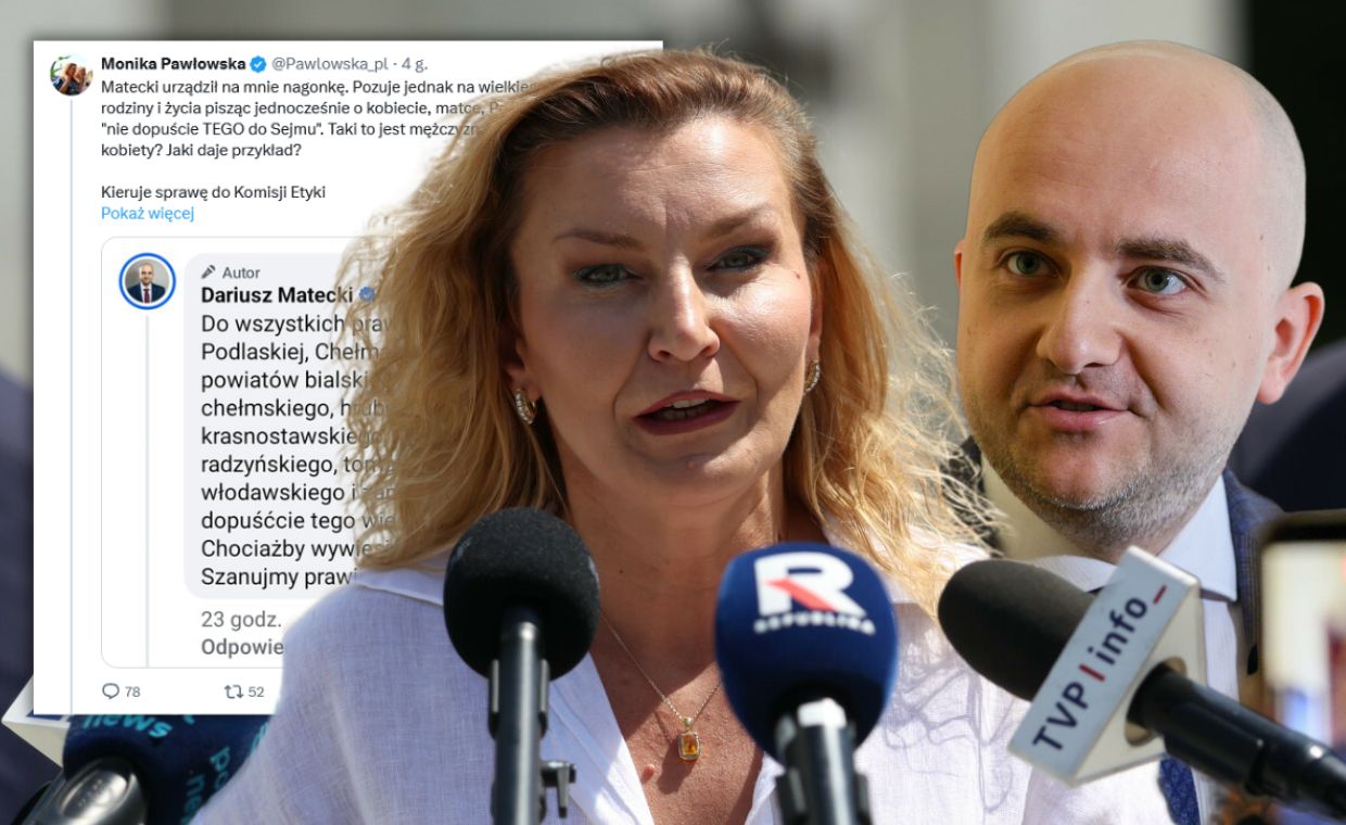 Skandal w PiS: Pawłowska kontra Matecki w etycznym starciu