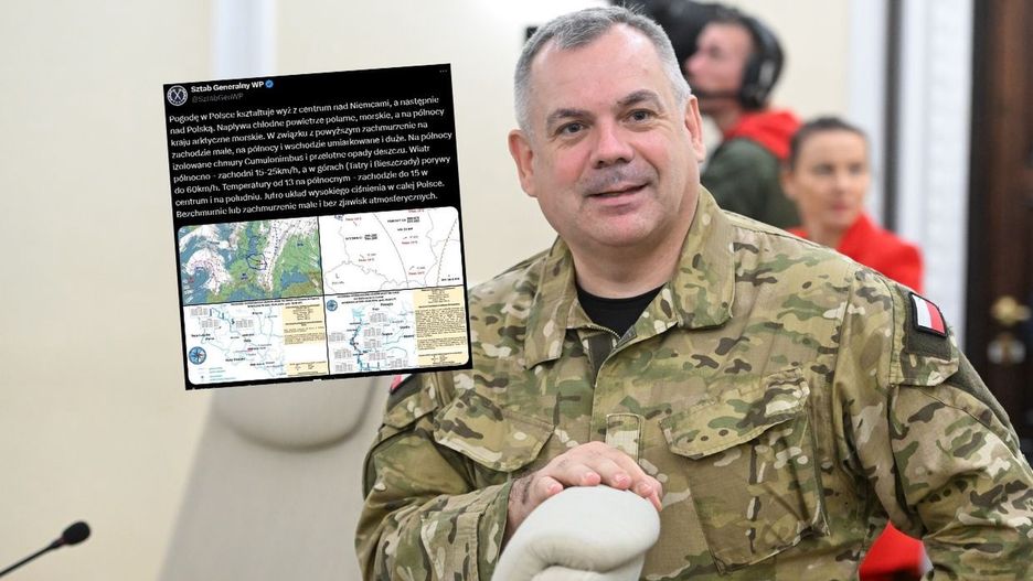 Wojsko w roli "pogodynki"? Niezwykłe wpisy na profilu Sztabu Generalnego