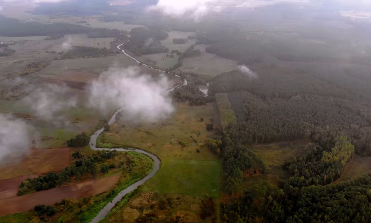 Zdjęcia z dronów pokazują piękno Doliny Baryczy