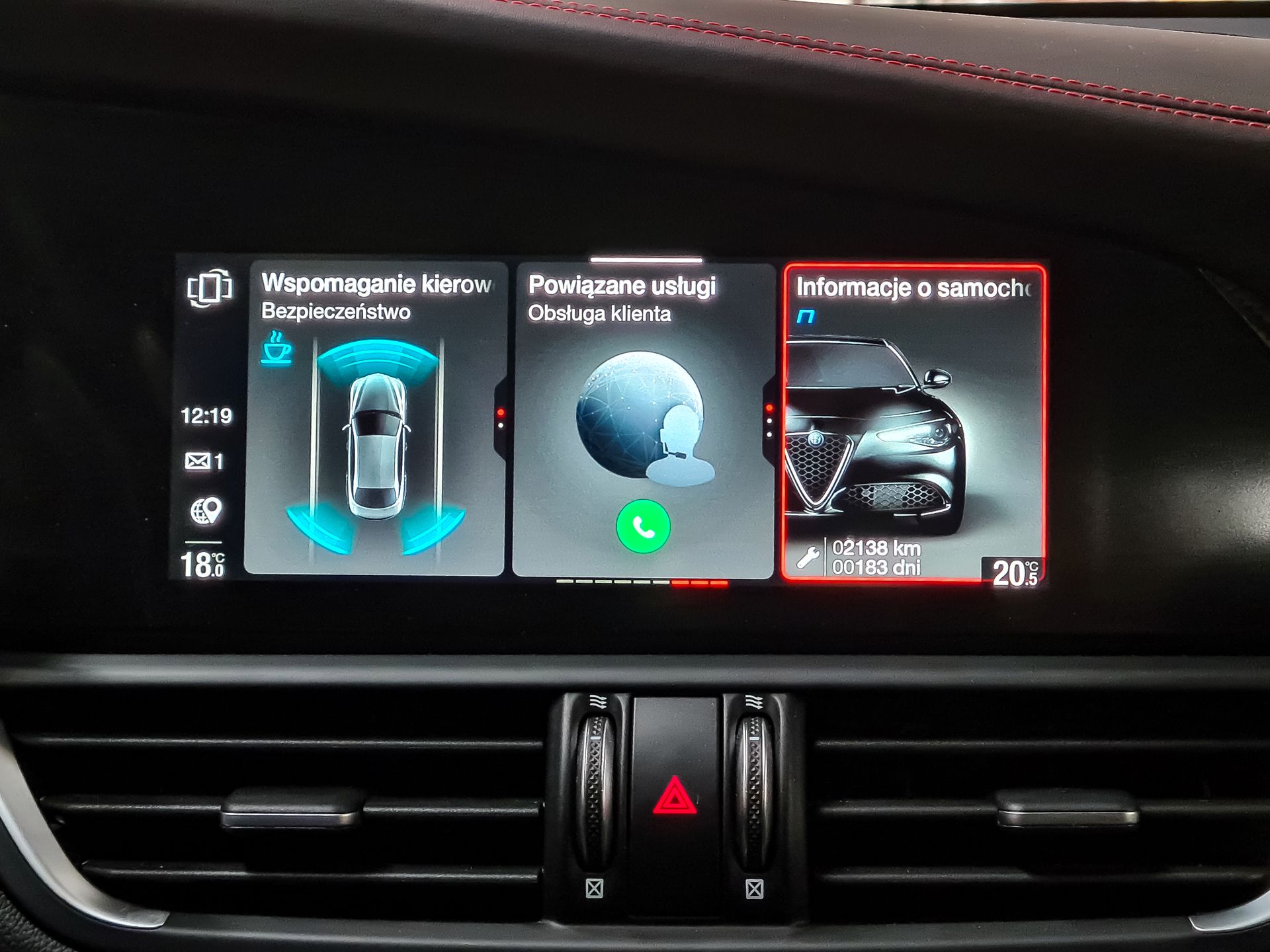 Alfa Romeo Giulia: Nowy system info-rozrywki, audio Harman Kardon i systemy wsparcia i ochrony 6