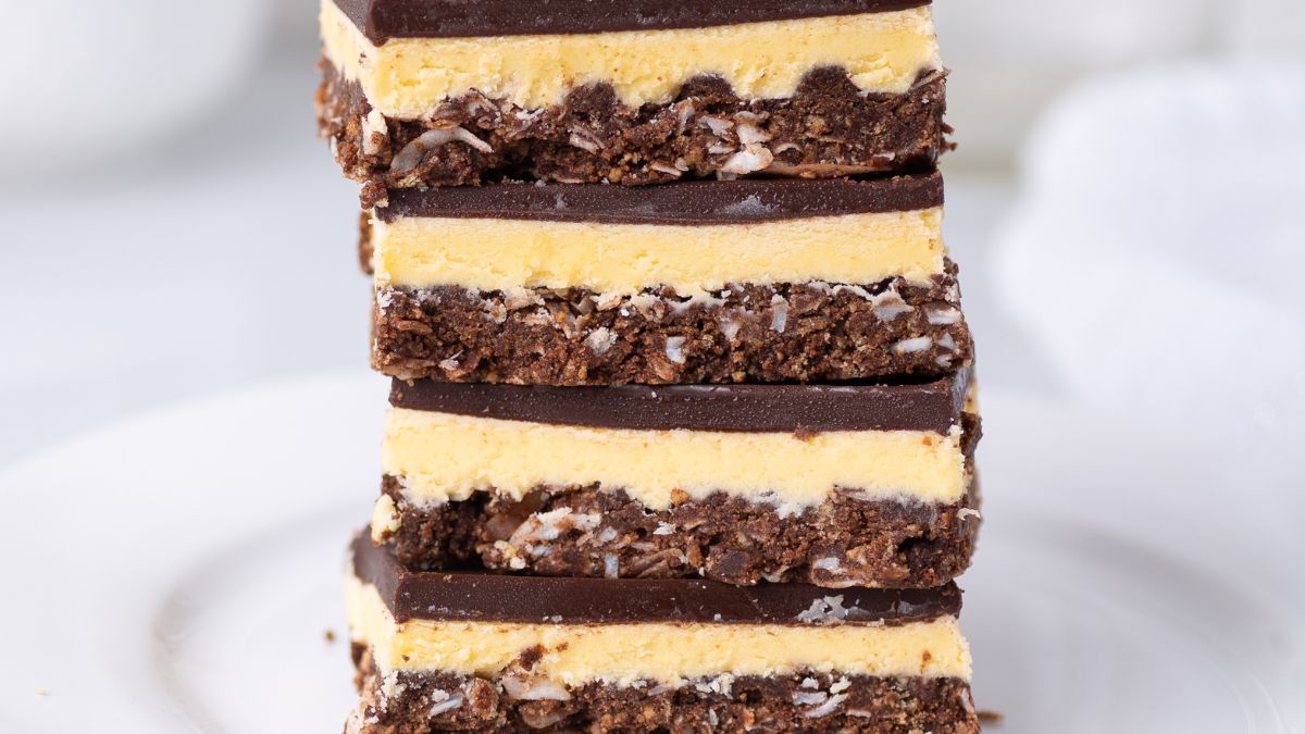 Na pierwszą niedzielę adwentu robię batoniki nanaimo