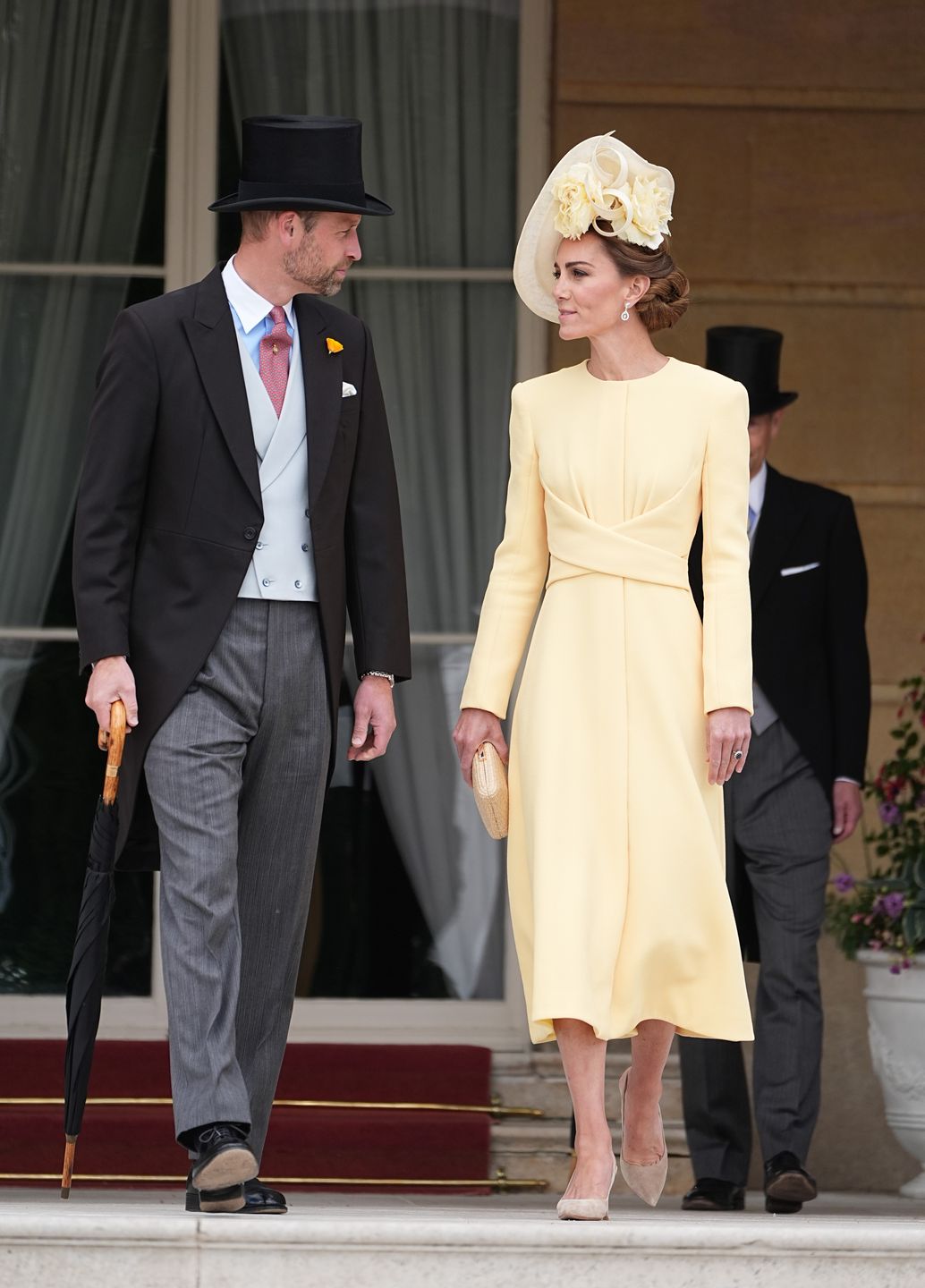 Księżna Kate i książę William na przyjęciu ogrodowym