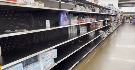 Puste półki i brak towarów w marketach. Pogłębiający się kryzys w USA