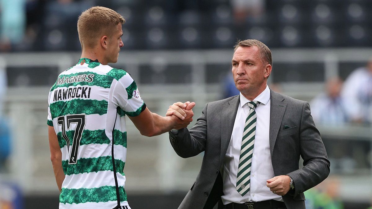 Getty Images / Craig Williamson / Na zdjęciu: Maik Nawrocki i Brendan Rodgers
