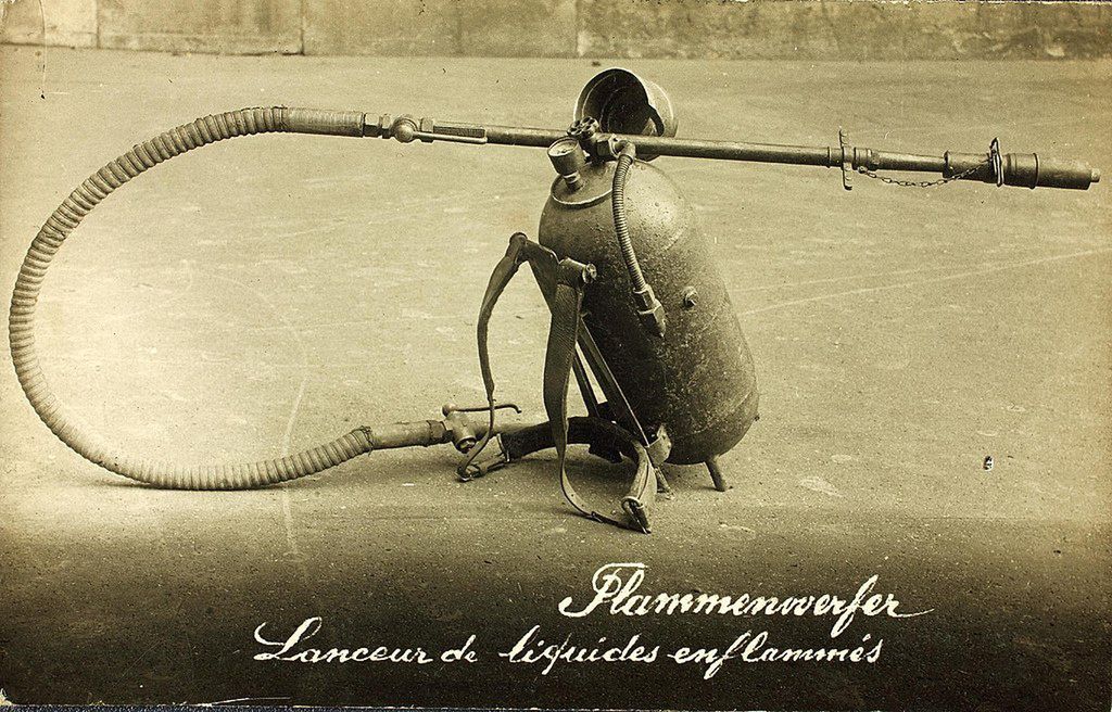 Miotacz Flammenwerfer M.16.