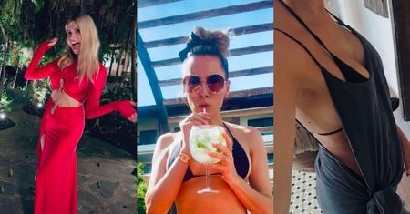 Agnieszka Hyży żegna się z Dominikaną, chwaląc się formą życia w skąpym bikini