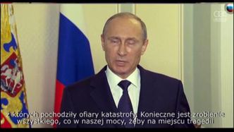 Prezydent Rosji wzywa wszystkie strony do ułatwienia śledztwa w sprawie katastrofy