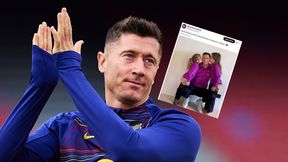 Rozczulające zdjęcie. Tak córki Lewandowskiego ubrały się na mecz