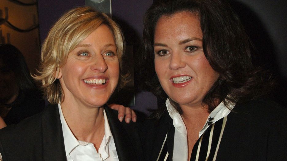 Ellen DeGeneres i Rosie O'Donnel kiedyś były przyjaciółkami