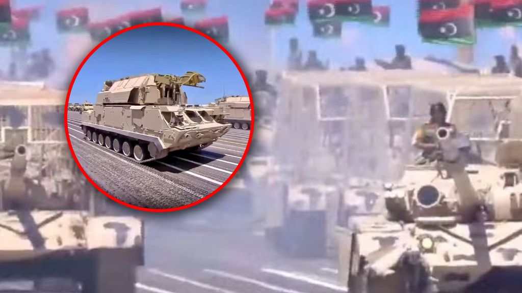 Rosyjskie wsparcie dla Libijskiej Armii.