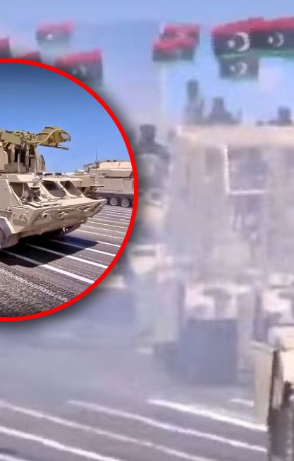 Wsparcie dla sił Haftara. Rosyjskie zbrojenie na paradzie w Benghazi