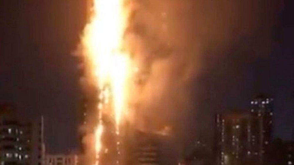 W pożarze rannych zostało 12 osób