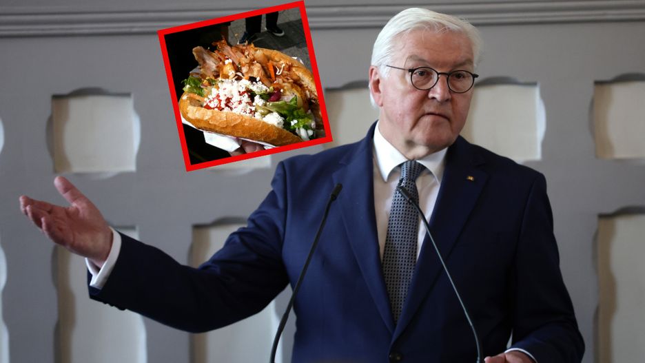 Frank-Walter Steinmeier zabrał ze sobą 60kg mięsa do kebaba